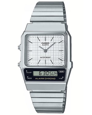 Casio Casio Collection Vintage Men's Silver Watch AQ-800E-7AEF
