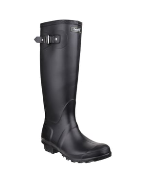 Cotswold Unisex Sandringham Wellington Boots (Zwart)