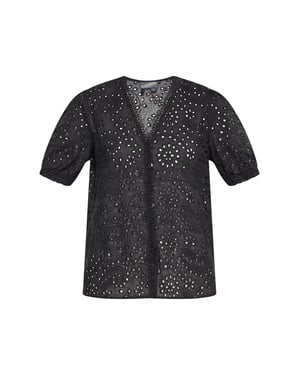 Dreimaster Blouse Dames zwart