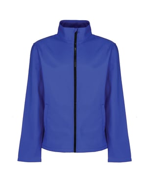 Regatta Mens Ablaze Printable Softshell-jacka (Royal Blue/Black)