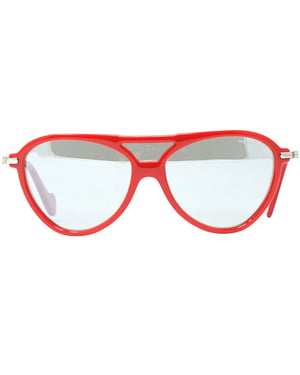 Moncler ML0054 67C OO Red Sunglasses