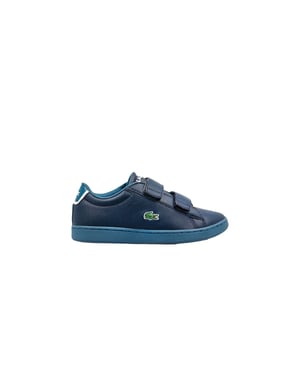 Lacoste Carnaby Evo Kids Navy Trainers