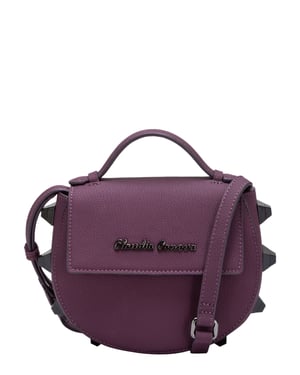 Chunky Stud Round Cross Body Bag