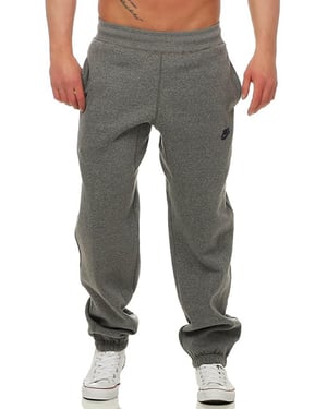 Nike fleece joggingbroek voor heren in houtskool
