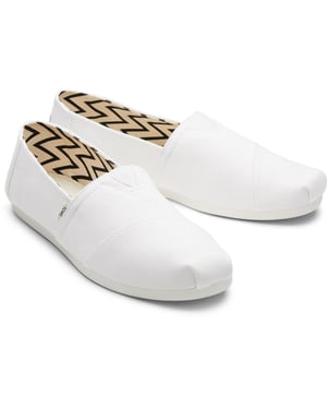 TOMS Alpargata Men's White Espadrilles