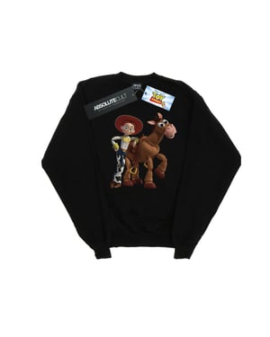 Disney Dames/Dames Toy Story 4 Jessie en Bullseye Sweatshirt (Zwart)