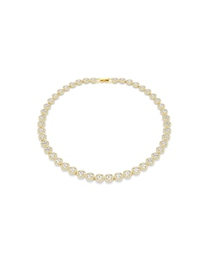 Swarovski 'Una Angelic' Dames Gouden Geplated Metalen Ketting - Goud 5720505