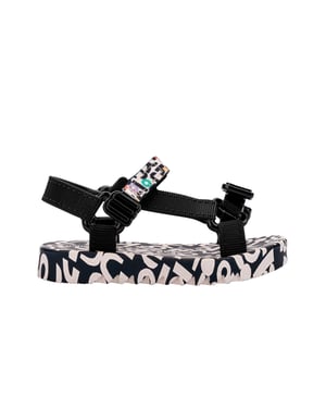Playtime x Fabula Black/Beige Sandals