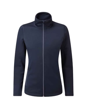 Premier Dames/Dames Duurzame Jas met Ritssluiting (Franse marine)