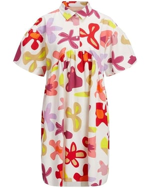 JACK & JONES Women's Dress Designer Flower Print
