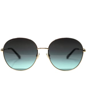 Jimmy Choo Birdie/s OPEF 1B Gold Sunglasses