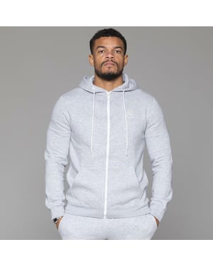 MYT Nieuw Heren Fleece Zip Up Hoodie Grijs