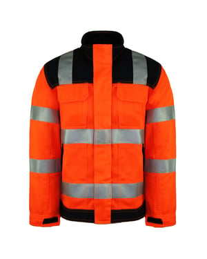 Dickies hoge zichtbaarheid heren oranje werkjas