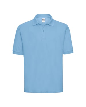 Russell Klassisk polotröja i polycotton för herrar (Sky)