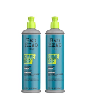 Tigi Gimme Grip Texturising Shampoo 400ml, 2pk