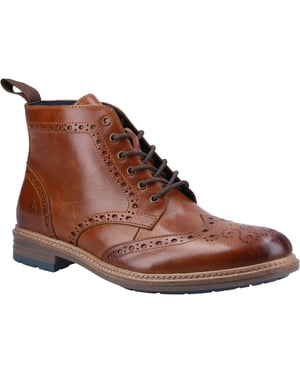 Hush Puppies Joshua Läder Herrstövlar i Tan