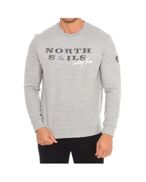 Långärmad crew-neck sweatshirt 9022970 herr