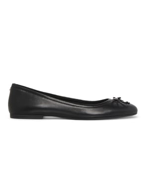 Windsor Smith Zwarte Leren Mocassin Platte Schoenen - Babydoll