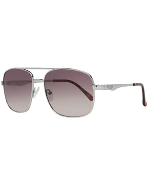 Guess Sunglasses GF0211 10F Silver Brown Gradient