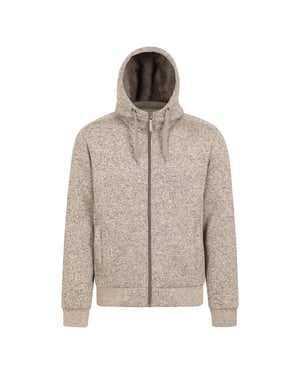 Mountain Warehouse Heren Nevis II Bont capuchon (Beige)