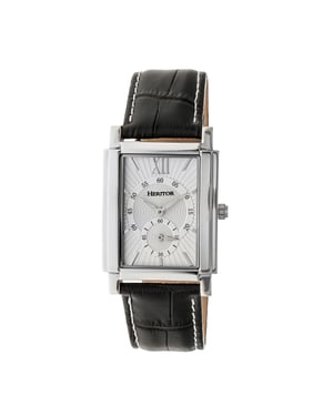 Heritor automatisch Frederick lederen band horloge