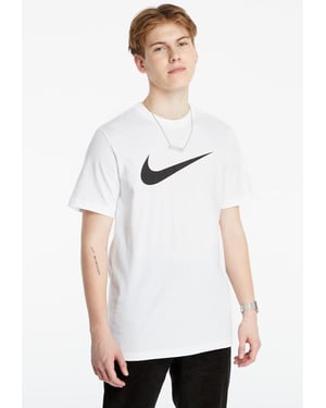 Nike Swoosh Logo T Shirt in White