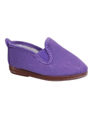 Flossy Style Kids Purple Plimsolls