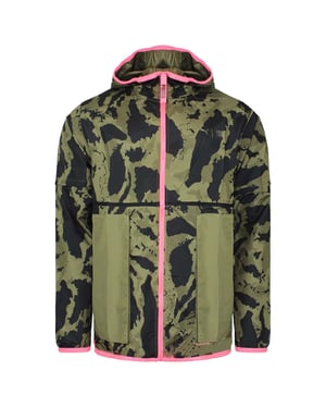 Puma x First Mile Mens Black/Green 2in Woven Jacket