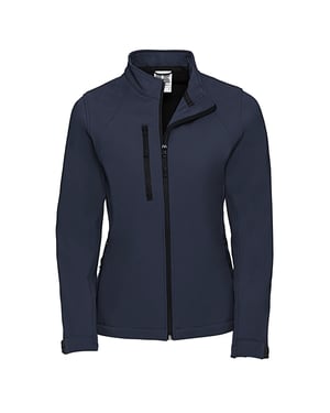 Russell Dames/dames Soft Shell-jas (Franse marine)