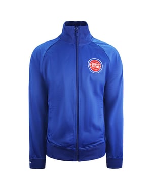 Mitchell & Ness Detroit Pistons Heren Blauw Track Jacket