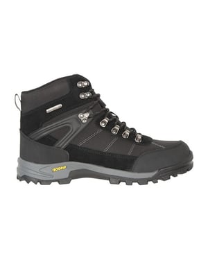 Mountain Warehouse Heren Storm Extreme Suede Waterdichte Wandelschoenen (Zwart)