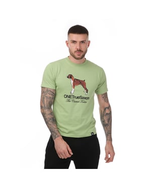 Men's One True Saxon Dawg T-Shirt in Green
