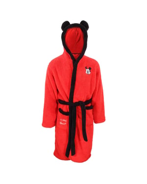 Disney Unisex aankleedjurk met Mickey Mouse-logo voor volwassenen (Rood)