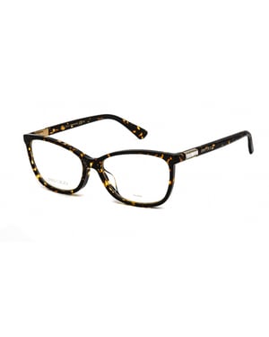 Jimmy Choo JC 282/G Eyeglasses Havana / Clear Lens