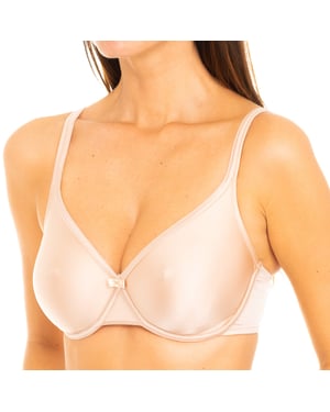 Underwire bra with cups P6393 woman