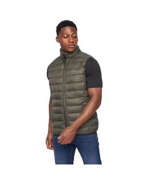 Crosshatch Heren Gattering Gilet (Olijf)