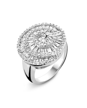 Orphelia Dames 925 Sterling Zilveren Ring - Zilver R-4982