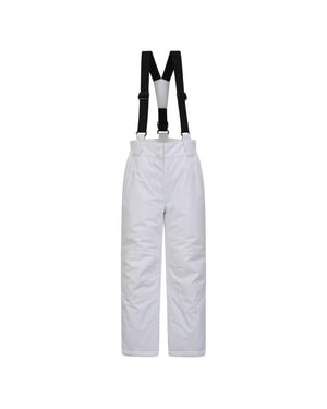 Mountain Warehouse Honing skibroek voor kinderen (Wit)