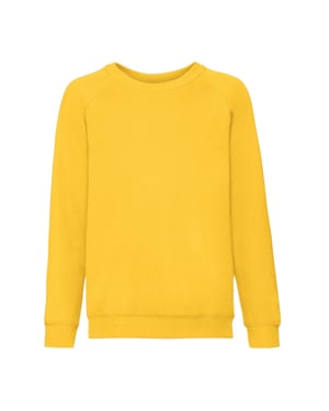 Fruit of the Loom Barn/Kids Classic Raglan Sweatshirt (Solros)