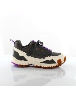 Puma Trailfox Overload MTS Grey Purple Low Lace Up Mens Trainers 370772 03