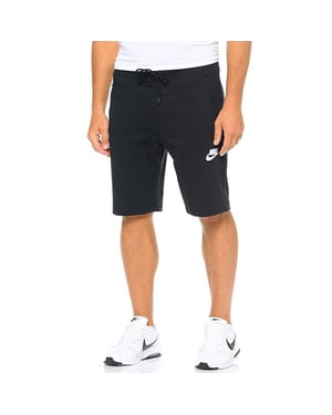 Nike Mens Fleece Sweat Shorts Black