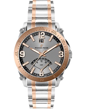 Pierre Petit: Mens Serie Le Mans Silver Watch