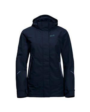 Jack Wolfskin Onyx dames marine jas
