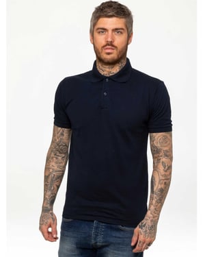 Enzo Mens Polo Shirt Short Sleeve