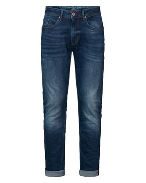 Petrol Industries - Heren Russel Regular Tapered Fit Jeans  - Blauw