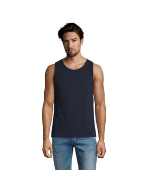 SOLS Heren Justin Tank Top (Franse marine)