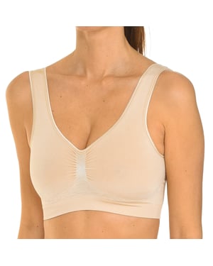 Reggiseño push up bh Guld 110621 kvinna