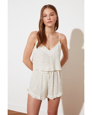 Standard V-hals Pyjamaset