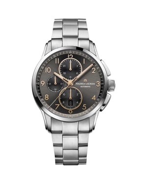 Maurice Lacroix Pontos Heren Zilver Horloge PT6388-SS002-321-1