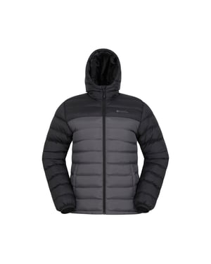 Mountain Warehouse Mens Seasons II Camo Vadderad jacka (Grå)